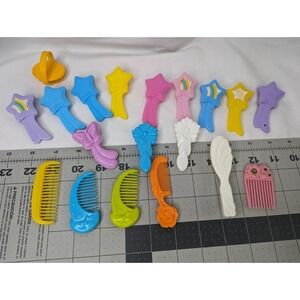 Vintage My Little Pony Combs and Brush Lot